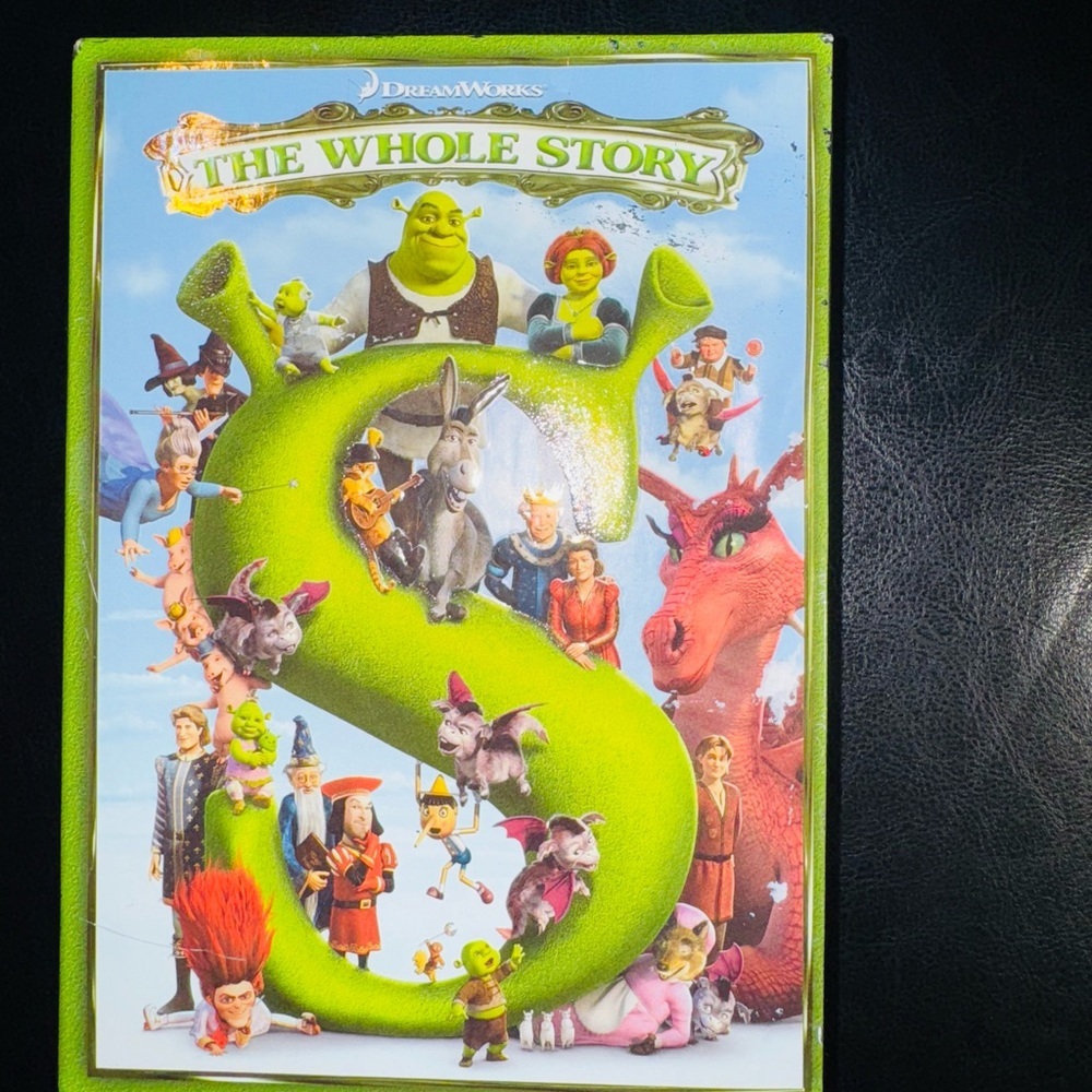 DreamWorks The Whole Story DVD Set with Green Cover